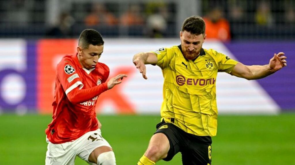 Borussia Dortmund PSV Octavos vuelta 
