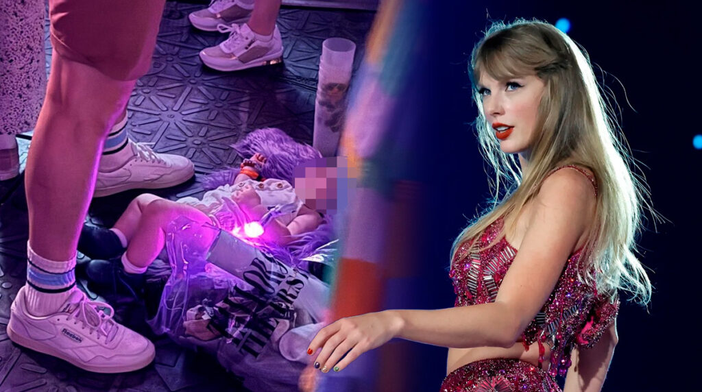 Bebé-fue-dejado-tirado-en-el-suelo-durante-concierto-de-Taylor-Swift