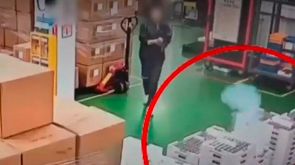 Revelan momento en que baterías explotan y provocan incendio que dejó 23 fallecidos