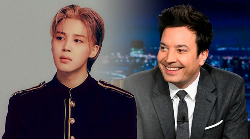 Jimin de BTS en el show de Jimmy Fallon