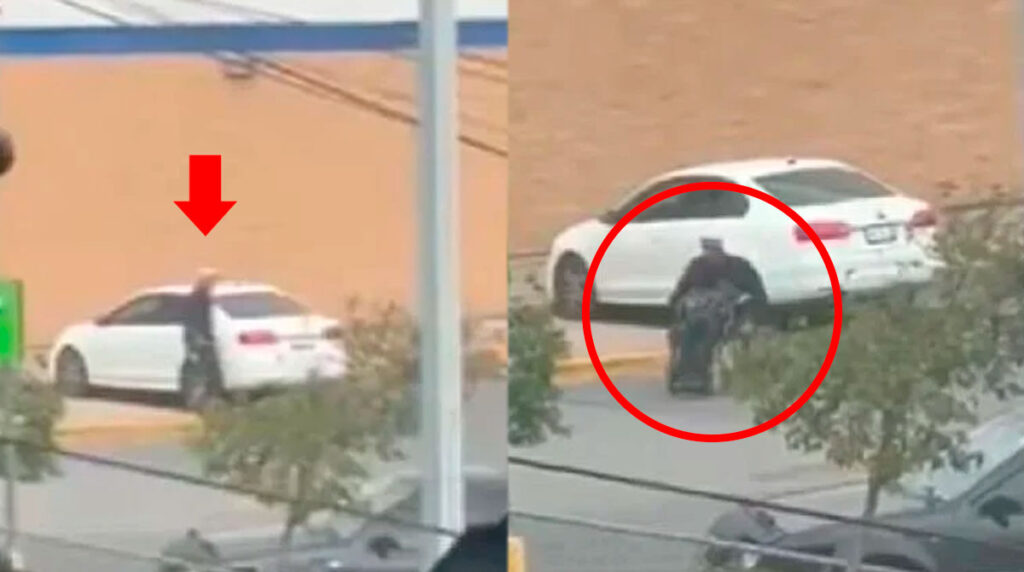 Captan a hombre fingiendo discapacidad para pedir limosna