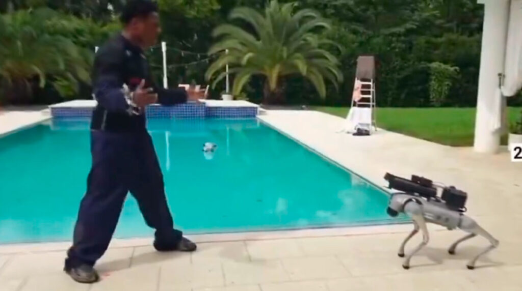 Streamer es atacado por su perro robot en plena transmisión en vivo