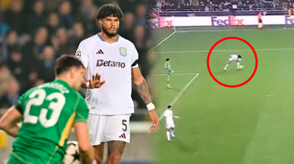 error-tyrone-mings-costo-penal-rompio-racha-invictas-dibu-martinez-champions-league-video