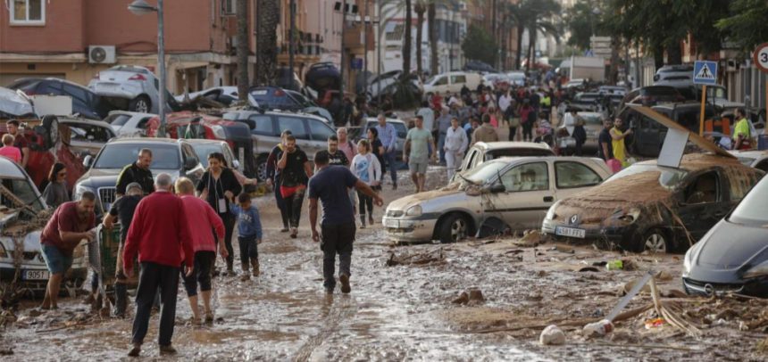 Las lluvias de una semana equivalen a un año.