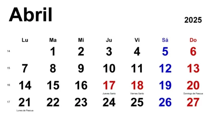 ¿En qué fechas cae Semana Santa 2025 en Guatemala?