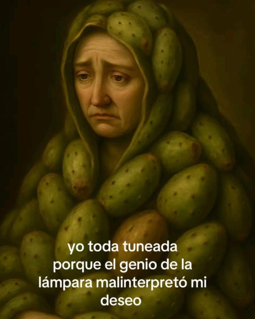 El genio malinterpretó mi deseo: así nació la tendencia viral del momento