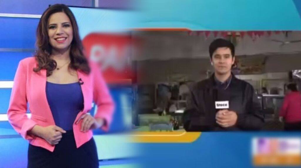 Polémica en televisión: reportero es humillado por presentadora en plena transmisión en vivo (VIDEO)