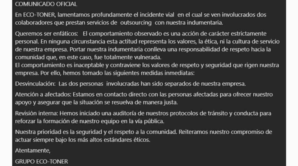 empresa-ecotoner-emite-comunicado