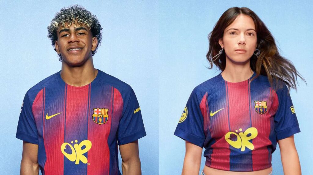 Así luce la camiseta del FC Barcelona inspirada en Olivia Rodrigo para El Clásico