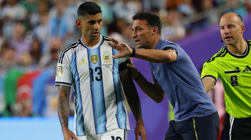Scaloni destaca el esfuerzo de Argentina tras clasificar a semifinales